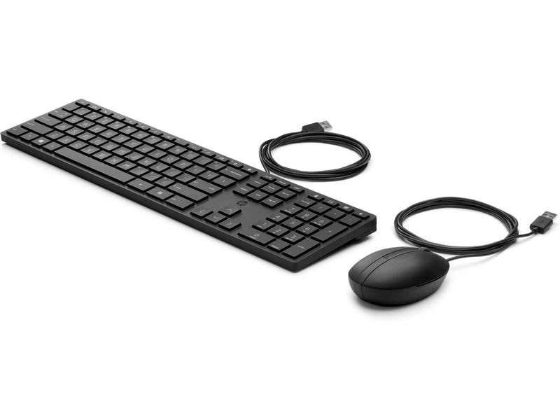 HP Tastatur-Maus-Set 320MK Keyboard und Mouse im platzsparenden Design