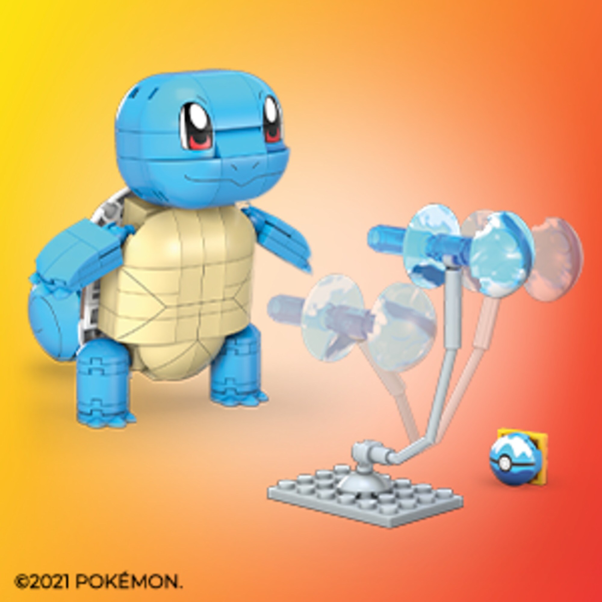 Mattel Konstruktionsspielzeug Pokémon Schiggy