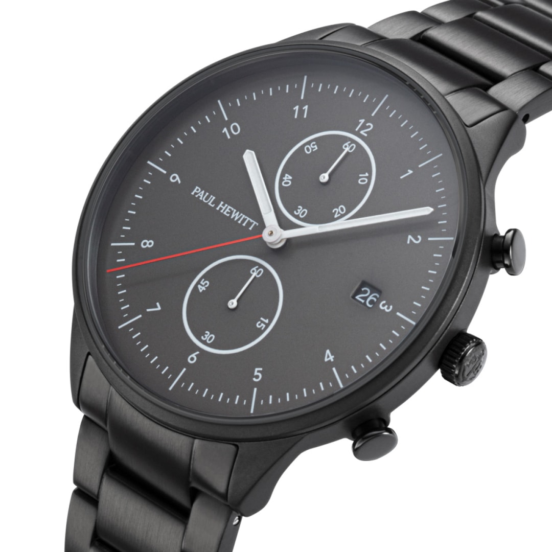Paul Hewitt Chrono II Line Black Ø 42