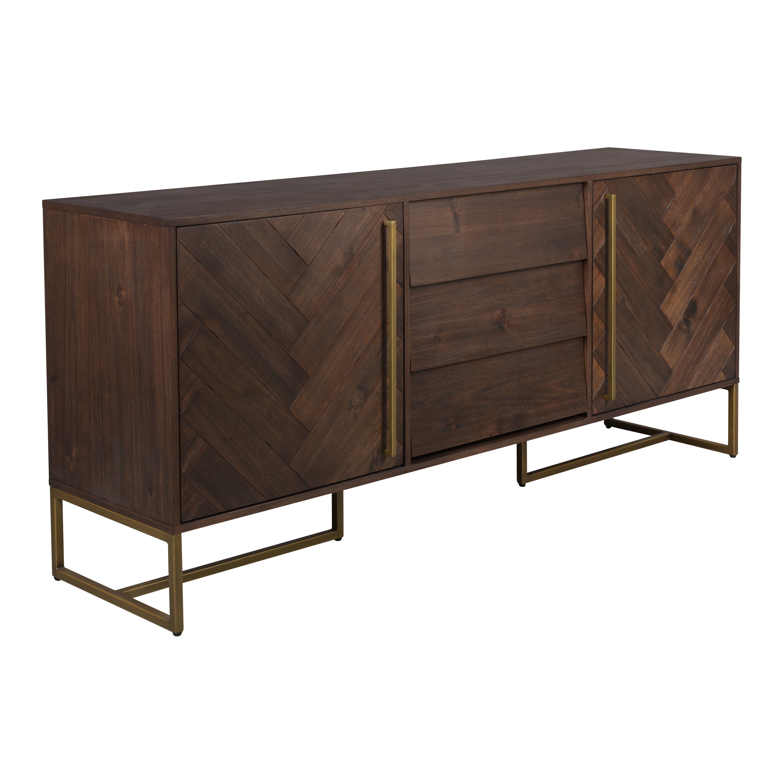 Dutchbone Class Dressoir - Donkerbruin