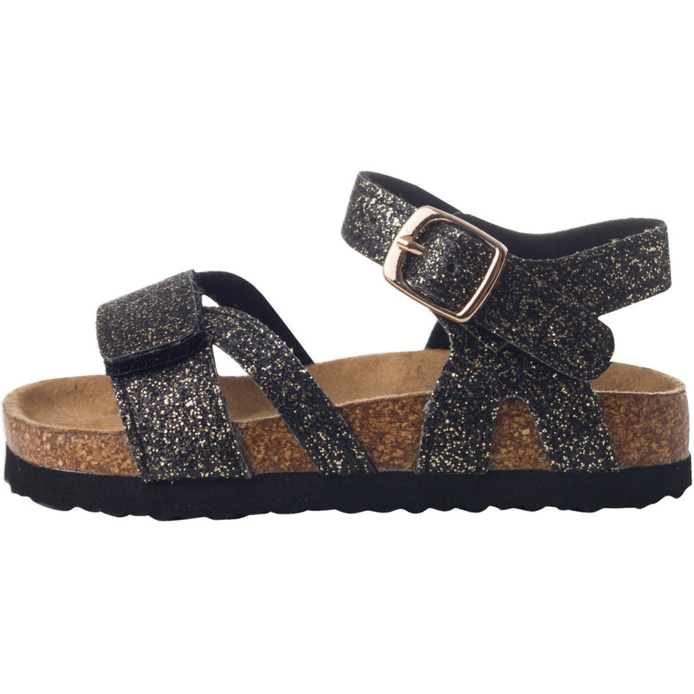 Køb Name It Black Glitter Fiona Sandal