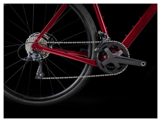 Vélo de Gravel Trek Checkpoint ALR 3 Shimano Sora 9V 700 mm Rouge 2025
