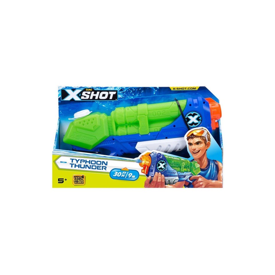 X-SHOT - Water Warfare - Vandpistol - Medium Typhoon Thunder