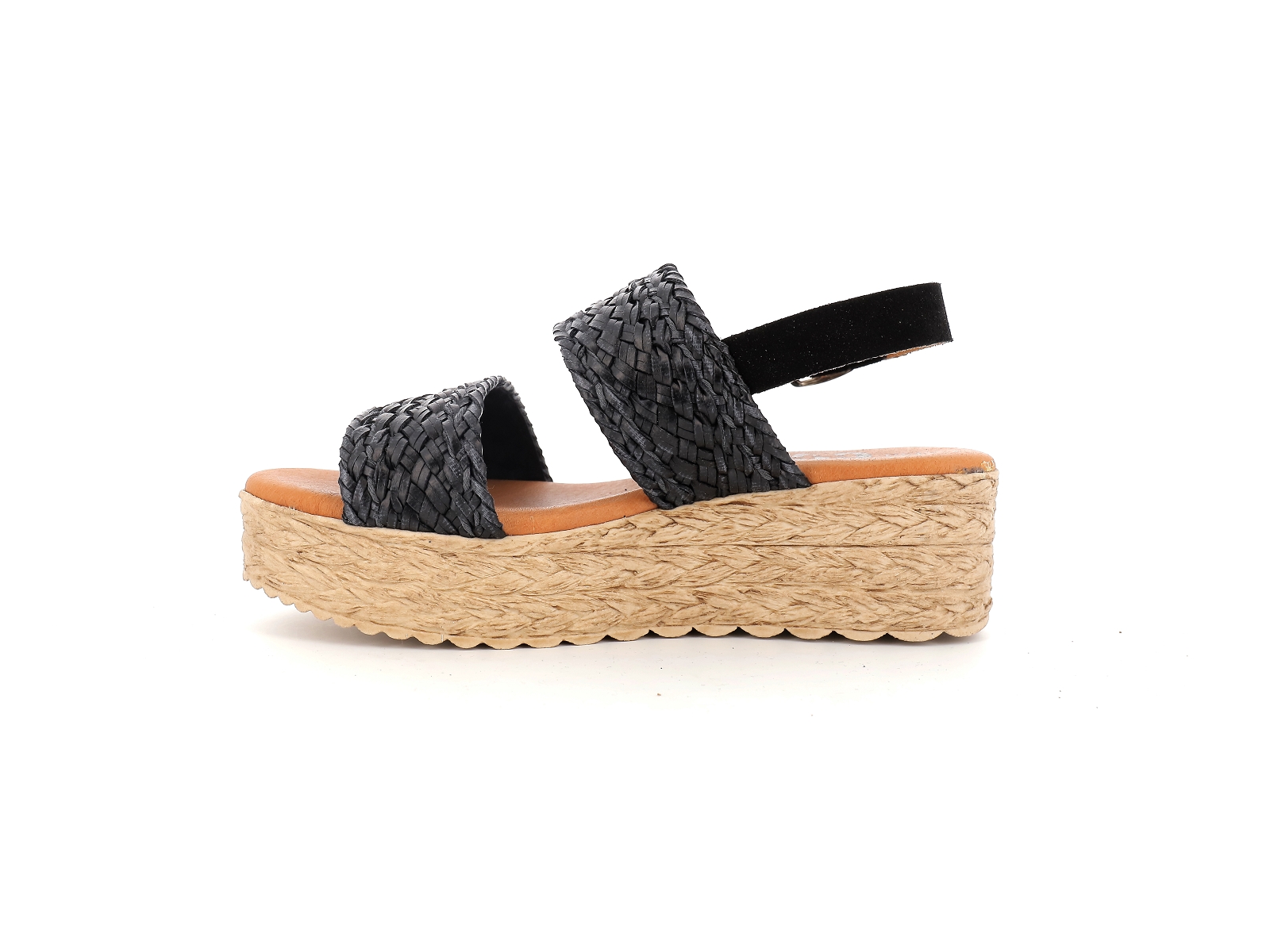 Chaussures du chateau-773 Matières combinées Noir