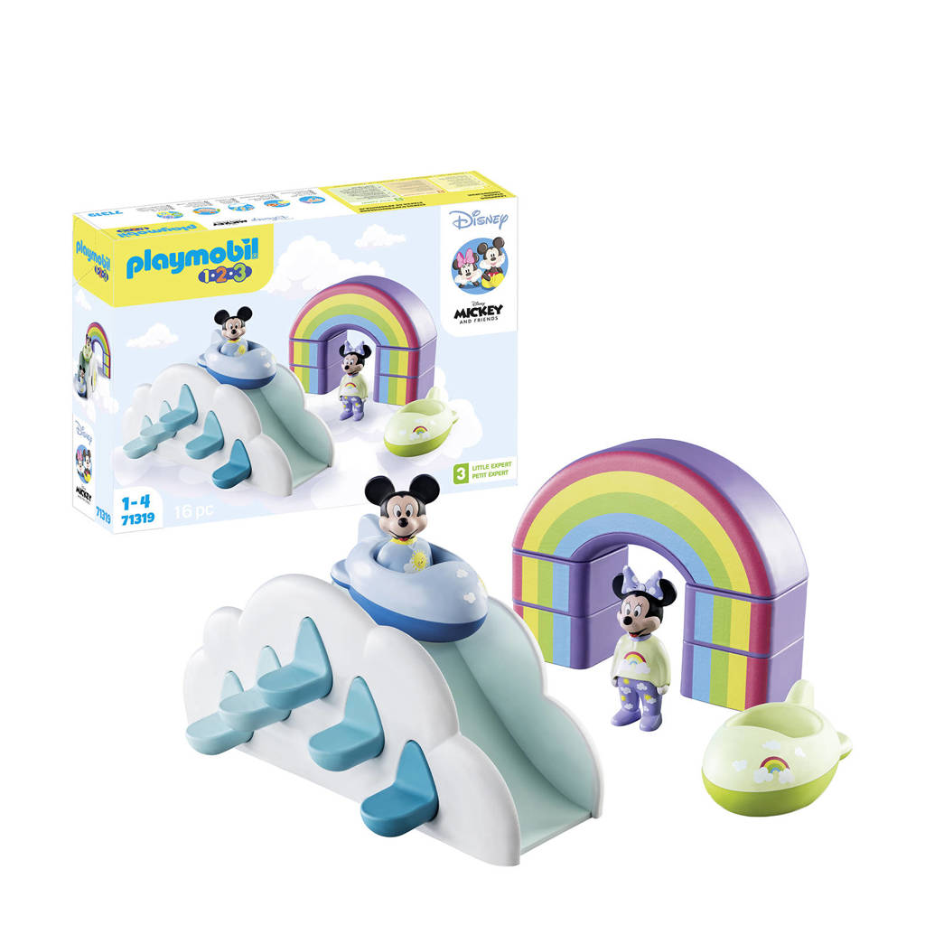 Playmobil 1-2-3  & Disney Mickey Mouse Wolkenhuis - 71319