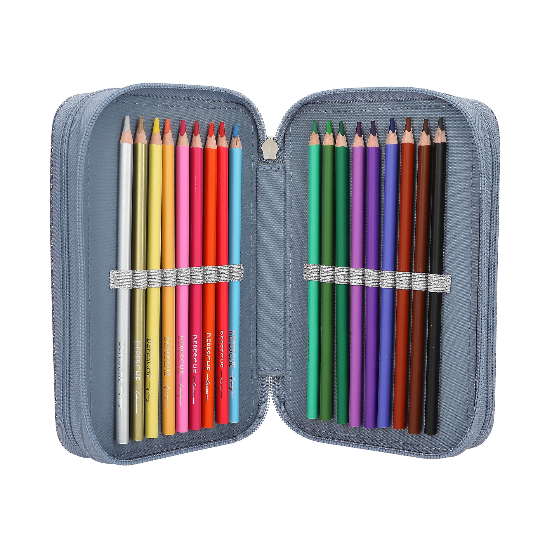 TOPModel 3-vaks etui WOLF