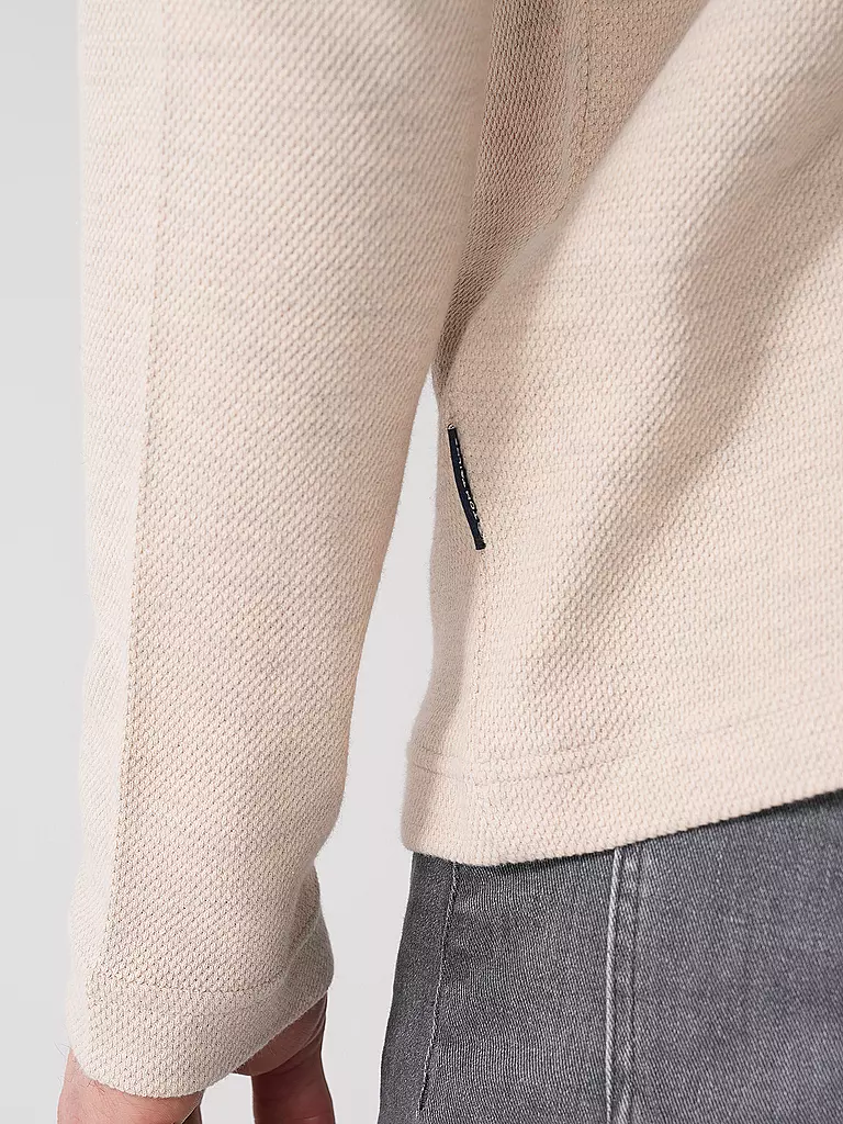TOM TAILOR Pullover HENLEY creme