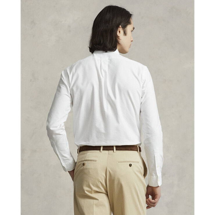 Polo Ralph Lauren Custom Fit Oxford Shirt Hvid