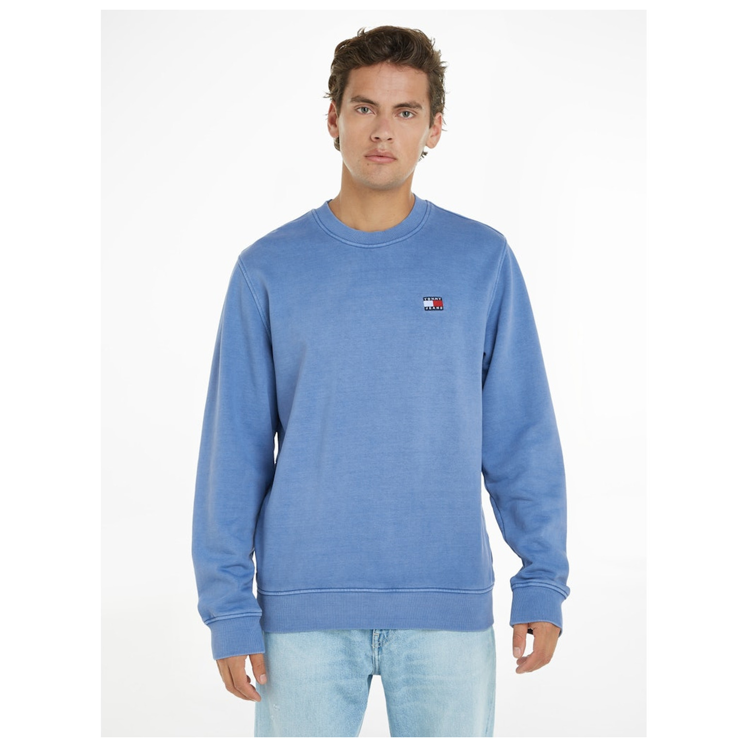 Tommy Jeans TJM REG WASHED BADGE CREW