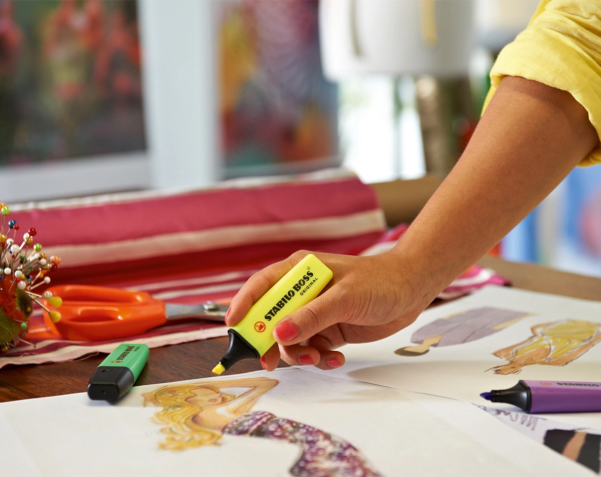 Textmarker STABILO® BOSS ORIGINAL BY SNOOZE ONE 23er-Pack