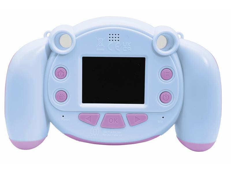 Lexibook Kinderkamera Disney Frozen Blau/Violett Funktionsreiche Kamera für junge Abenteurer und angehende Fotografen