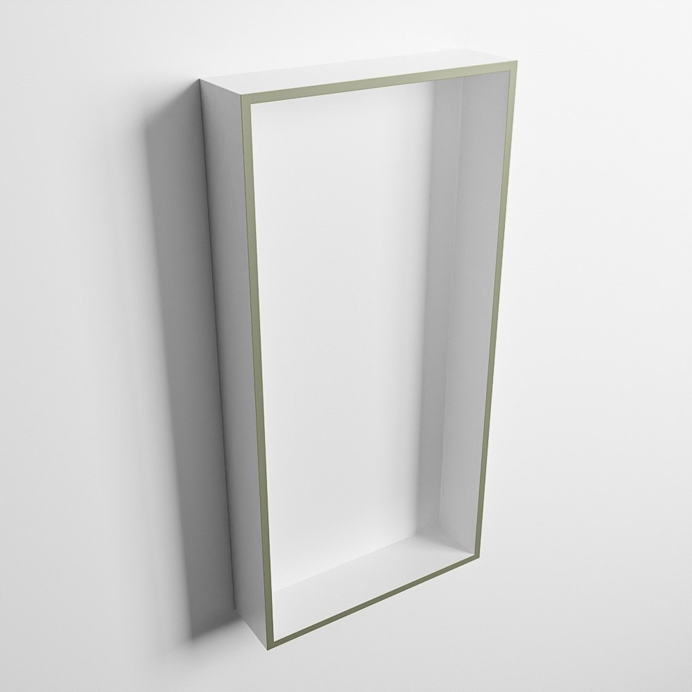 Mondiaz Easy nis 60x30x8cm 1 vak army/talc