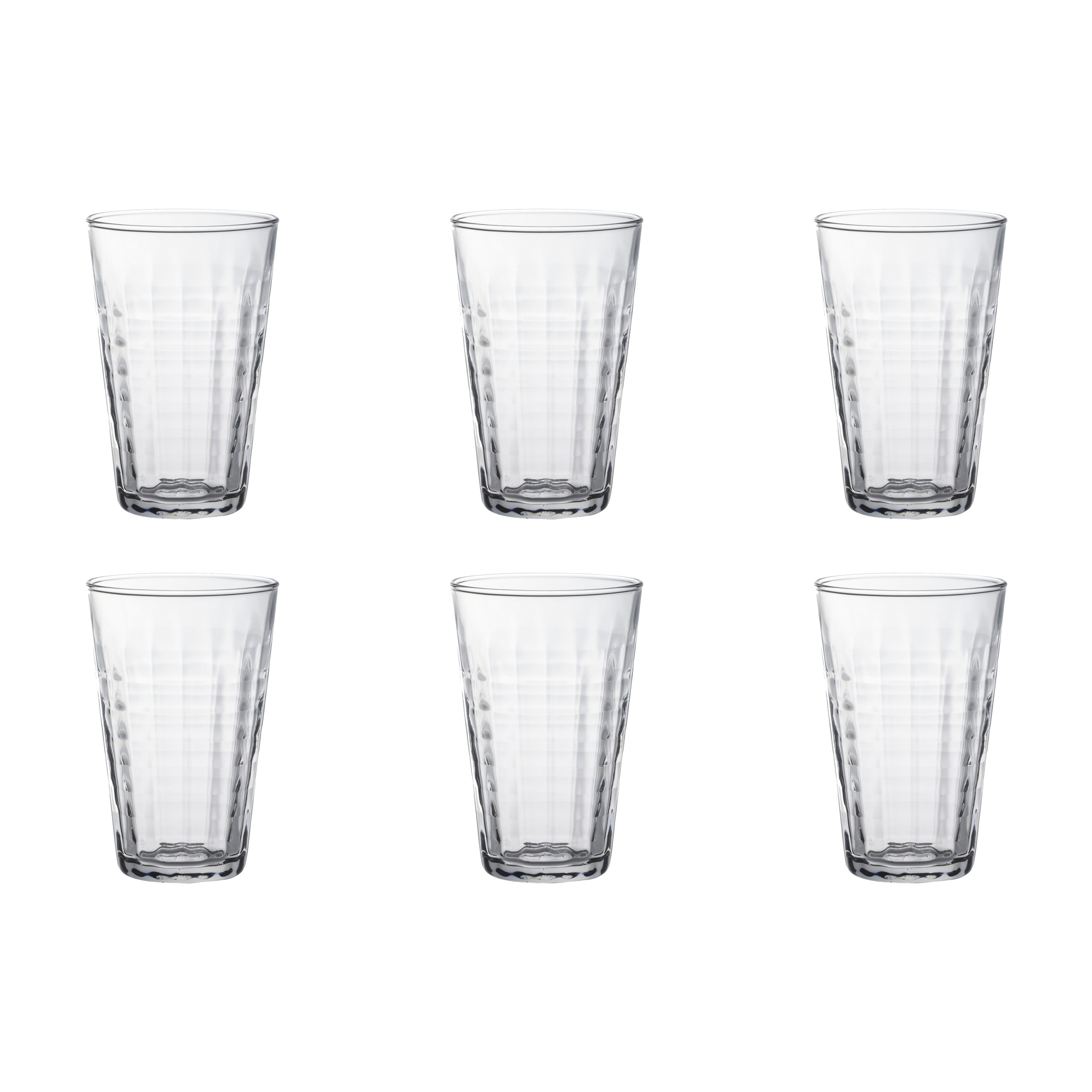 Duralex Prisme Longdrinkglazen - 33 cl - 6 stuks