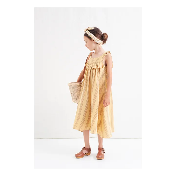 Tocoto Vintage Foulard Léopard | Jaune