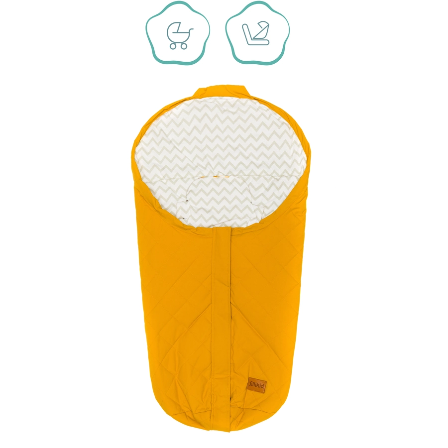 fillikid Sommerfußsack Light Small Gruppe 0 Curry