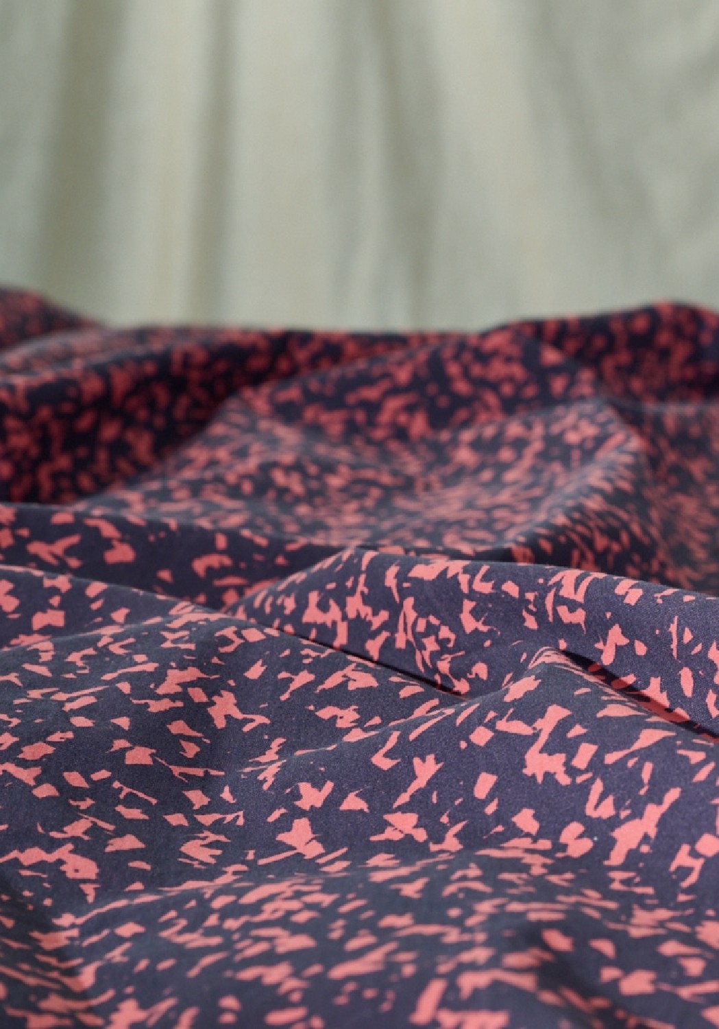 Lavie Duvetbezug Henrik Indigo/Lychee