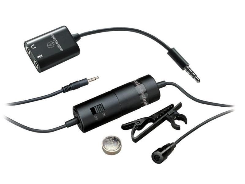 Audio-Technica Mikrofon ATR3350xIS Lavalierkondensatormikrofon