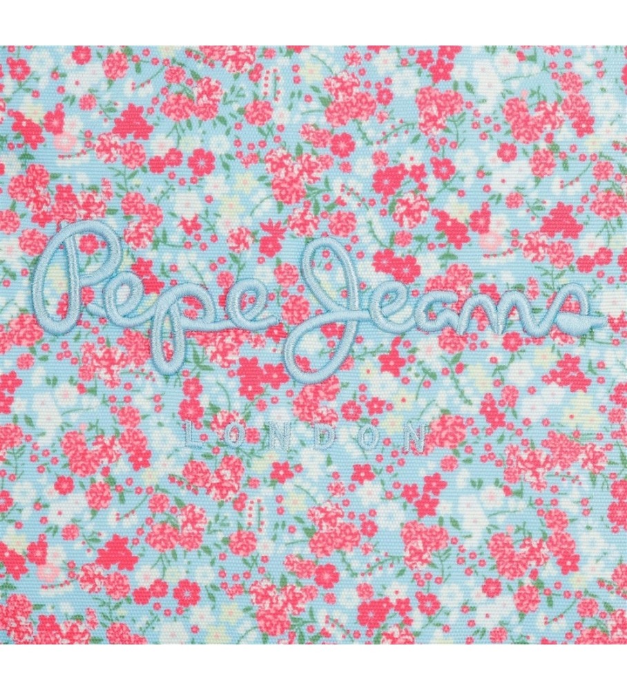 Portfólio Escolar Pepe Jeans, Auxiliar Pepe Jeans multicolorido