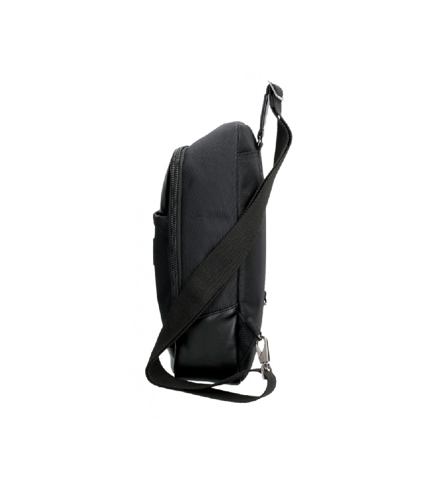 Bolsa transversal preta Pepe Jeans Sander