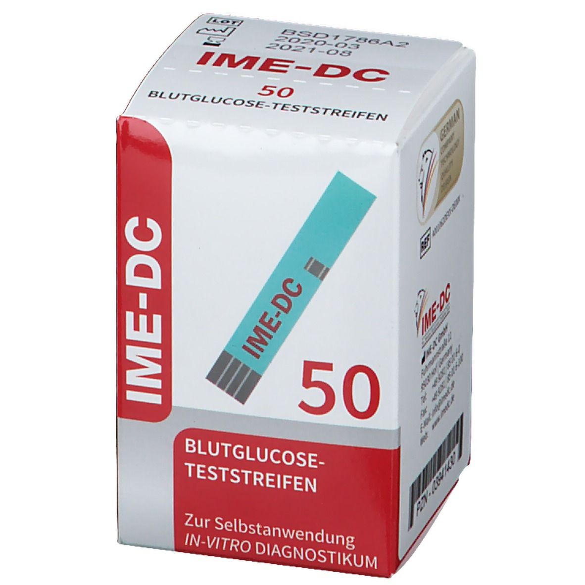 IME-DC Blutzuckerteststreifen
