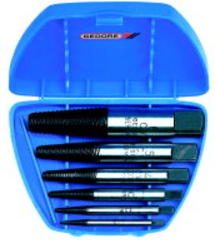 Gedore - 8551-55 Schroevenverwijderset - Chroom-Vanadium Staal - Inclusief Doos