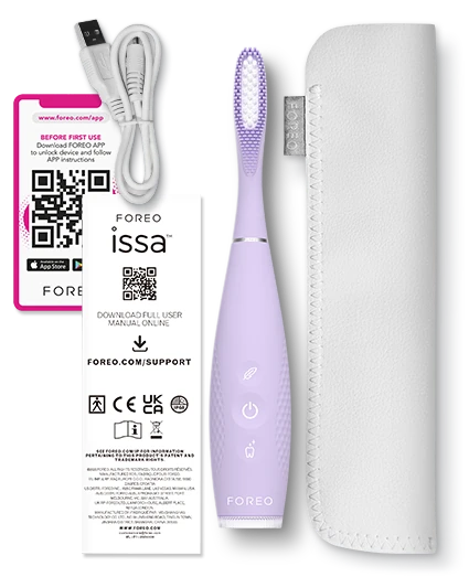 FOREO issa™ 4 plus - Smart Hybrid Silicone Sonic Toothbrush