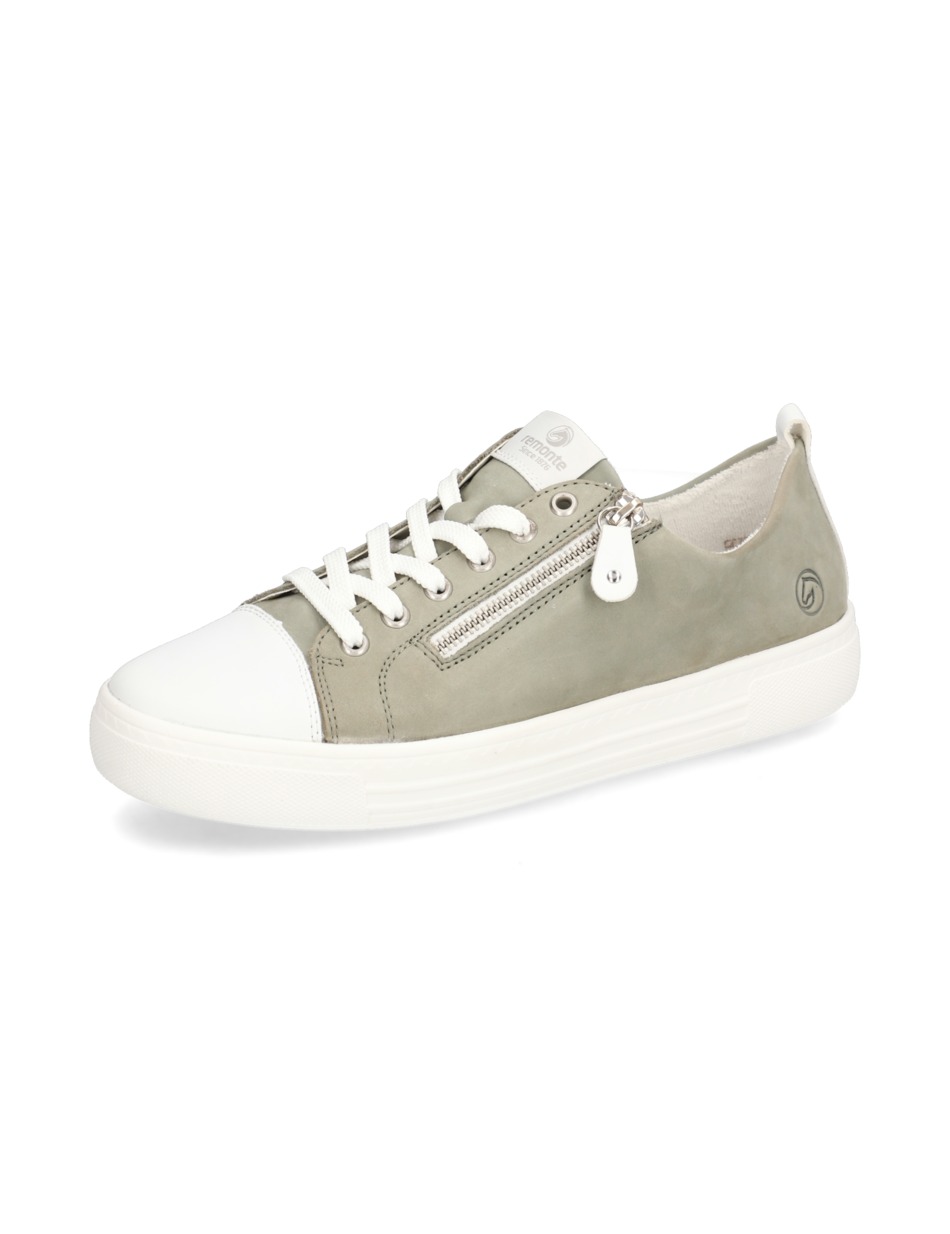Lederkombination Sneaker