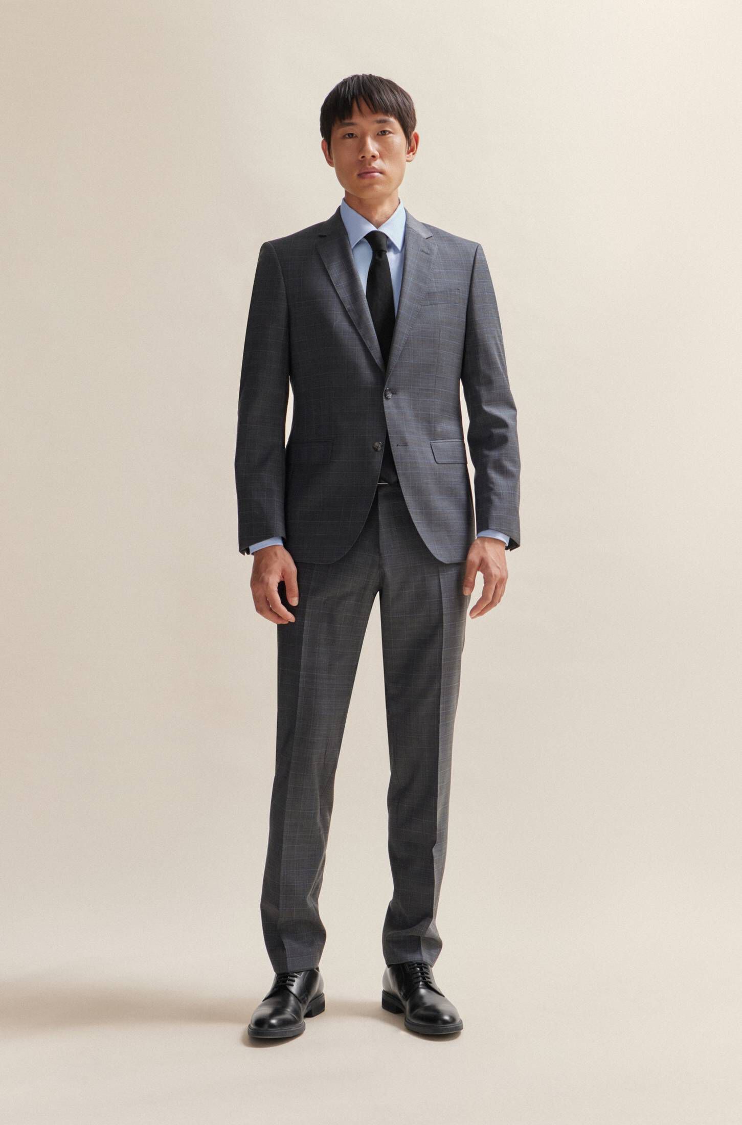 BOSS| Herren Hemd Regular Fit Langarm