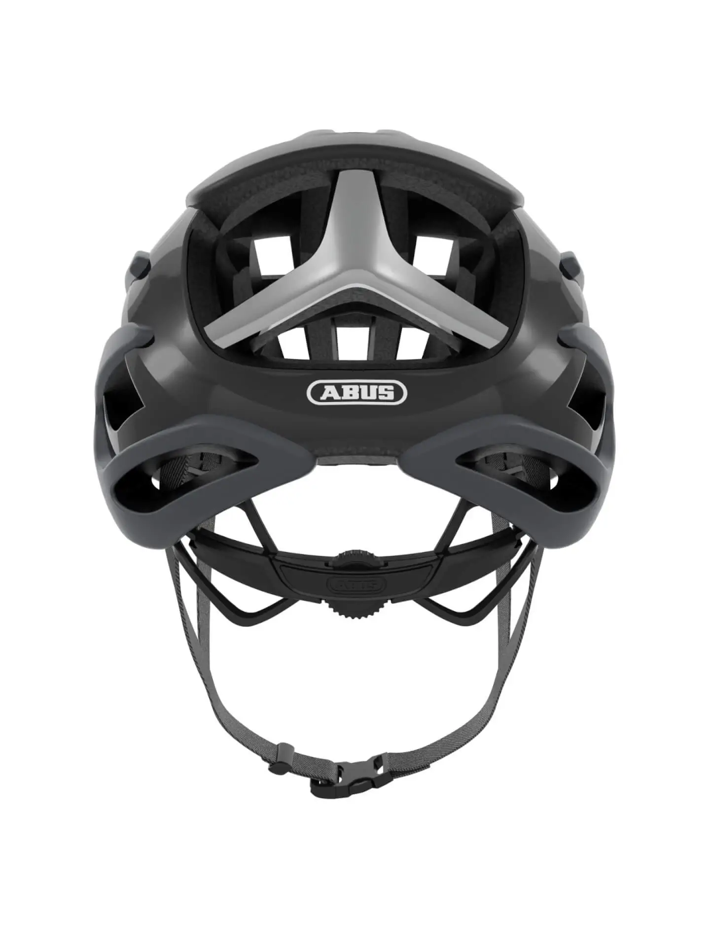 Abus Airbreaker Q36.5 Race Fietshelm Titanium Grijs