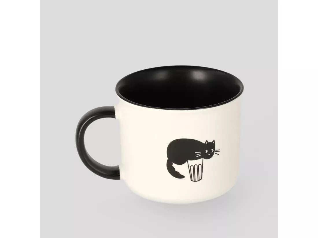 Tasse Sirine Blanc Moyen 7.5 x 8.5 x 10.5