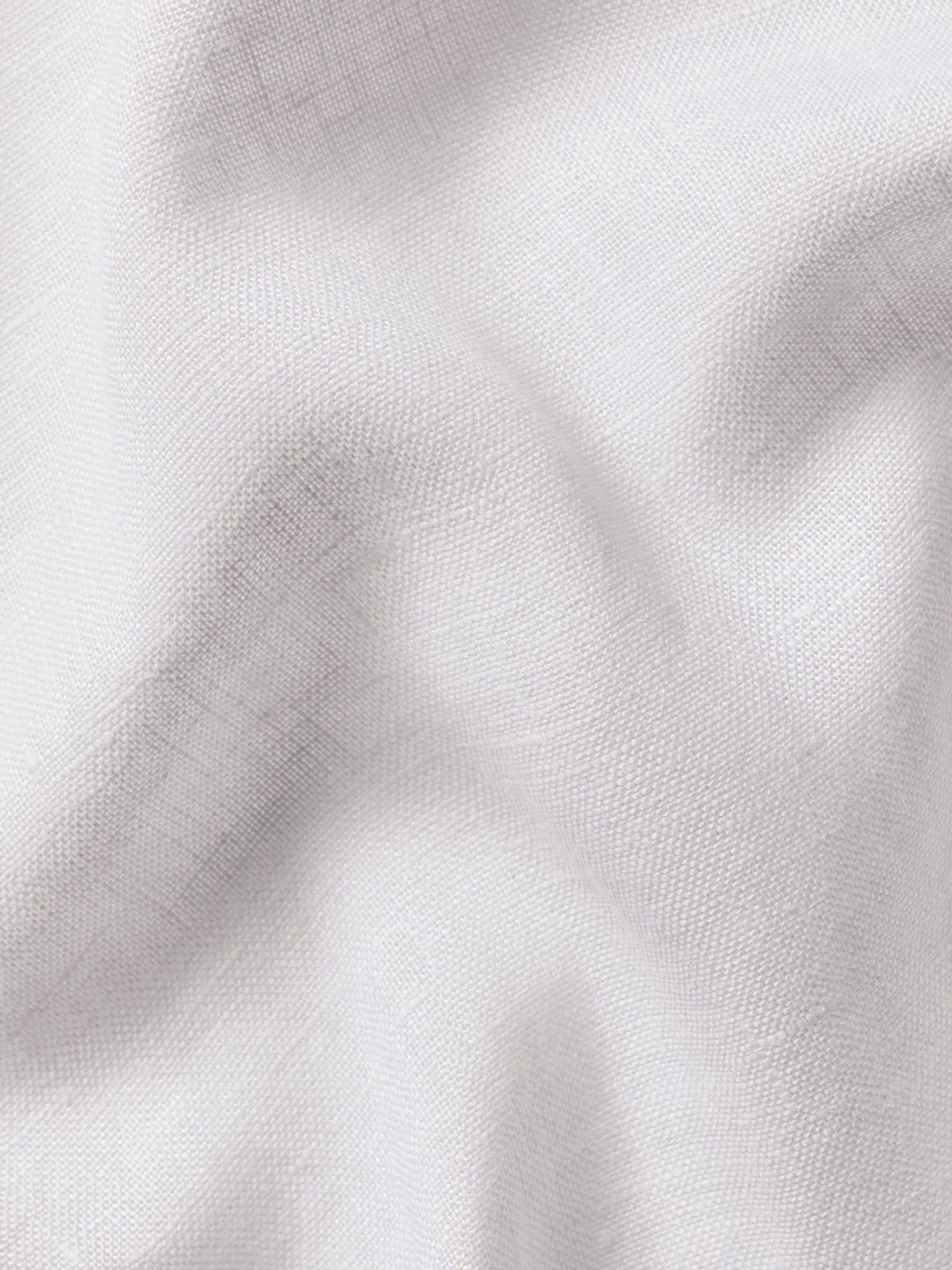 Charles Tyrwhitt Button Down Pure Linen Slim Fit Shirt