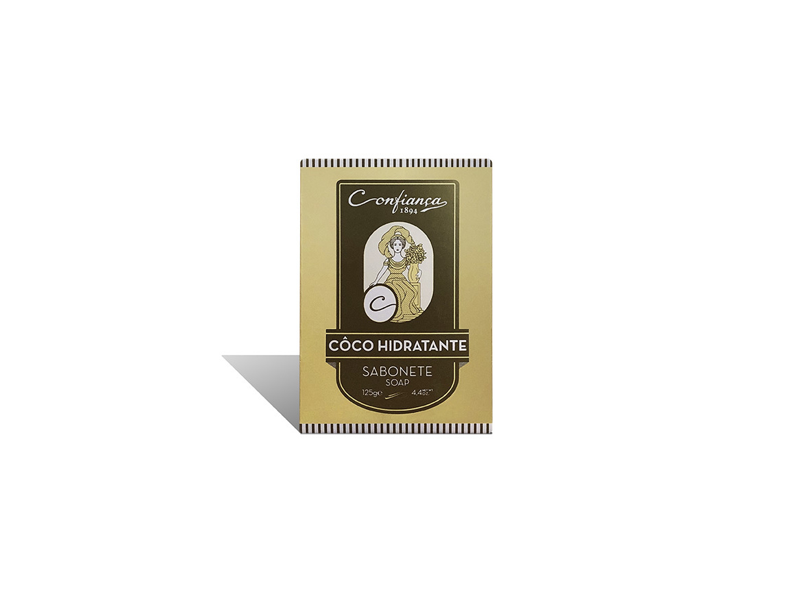 SABONETE CONFIANÇA CÔCO HIDRATANTE 125G