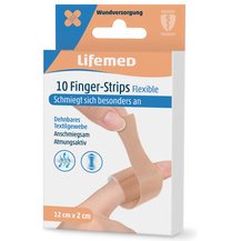 Pansements pour doigts 'Flexible', pack de 10, chair