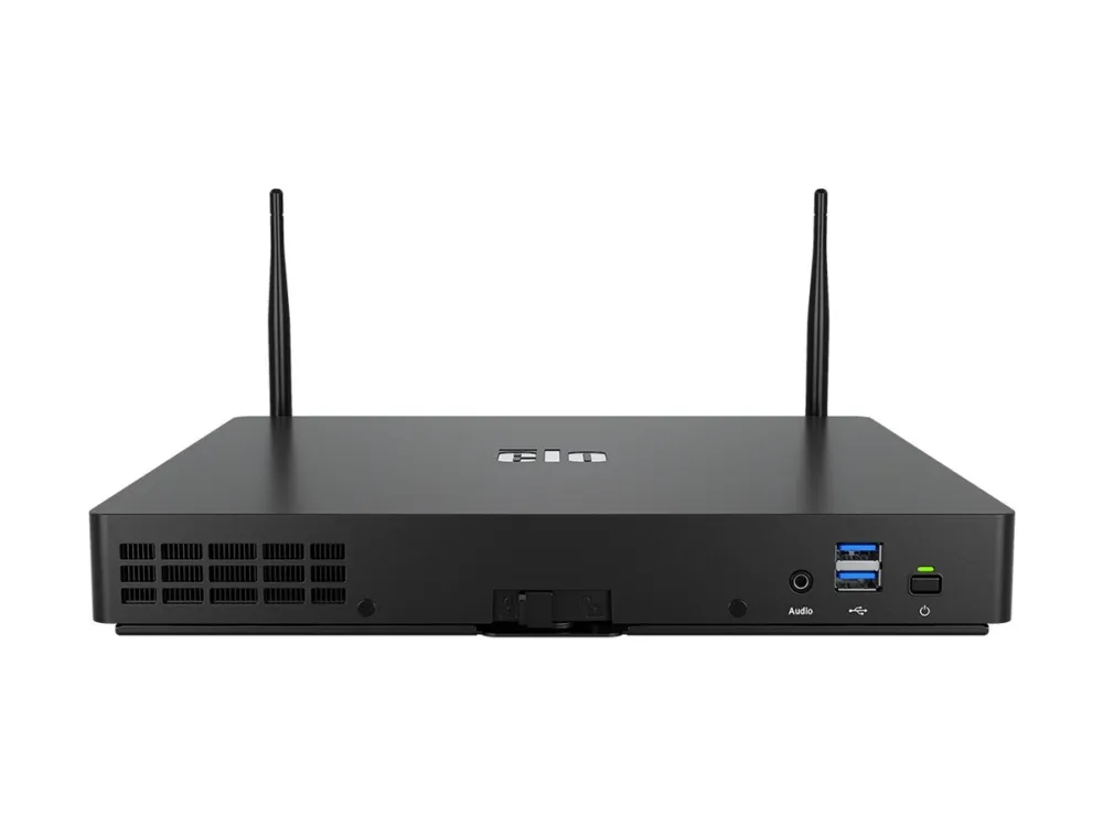 EloPOS Pack 2 - Mini desktop Core i5 i5-14500T / op til 4.8 GHz - RAM 8 GB - SSD 256 GB - NVMe - UHD Graphics 770 - Gigabit Ethernet, IEEE 802.11ax (Wi-Fi 6), Bluetooth 5.3 - intet OS - skærm: ingen - sort