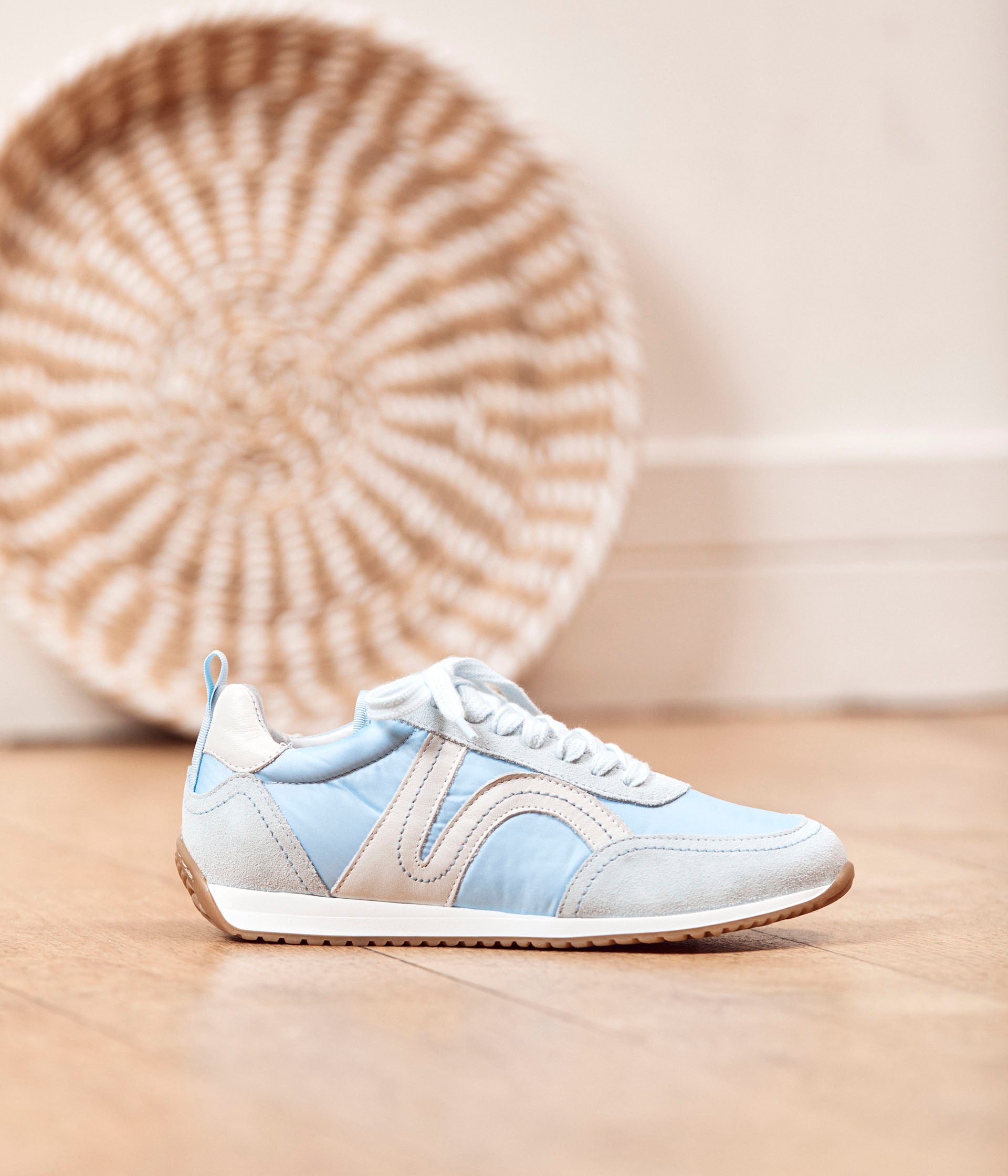 Baskets bleues Oliver