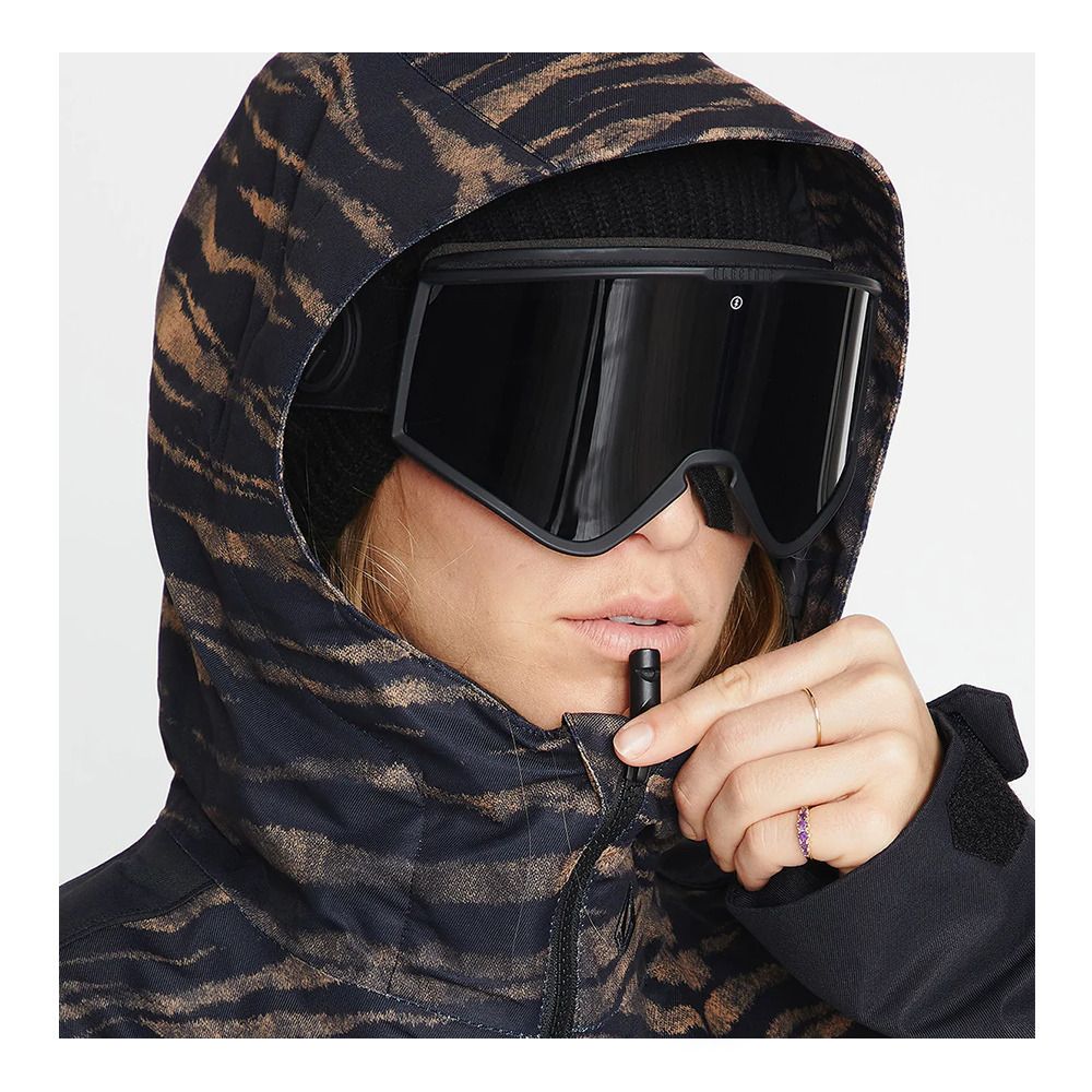 Volcom MIRROR - Veste snow Femme tiger print