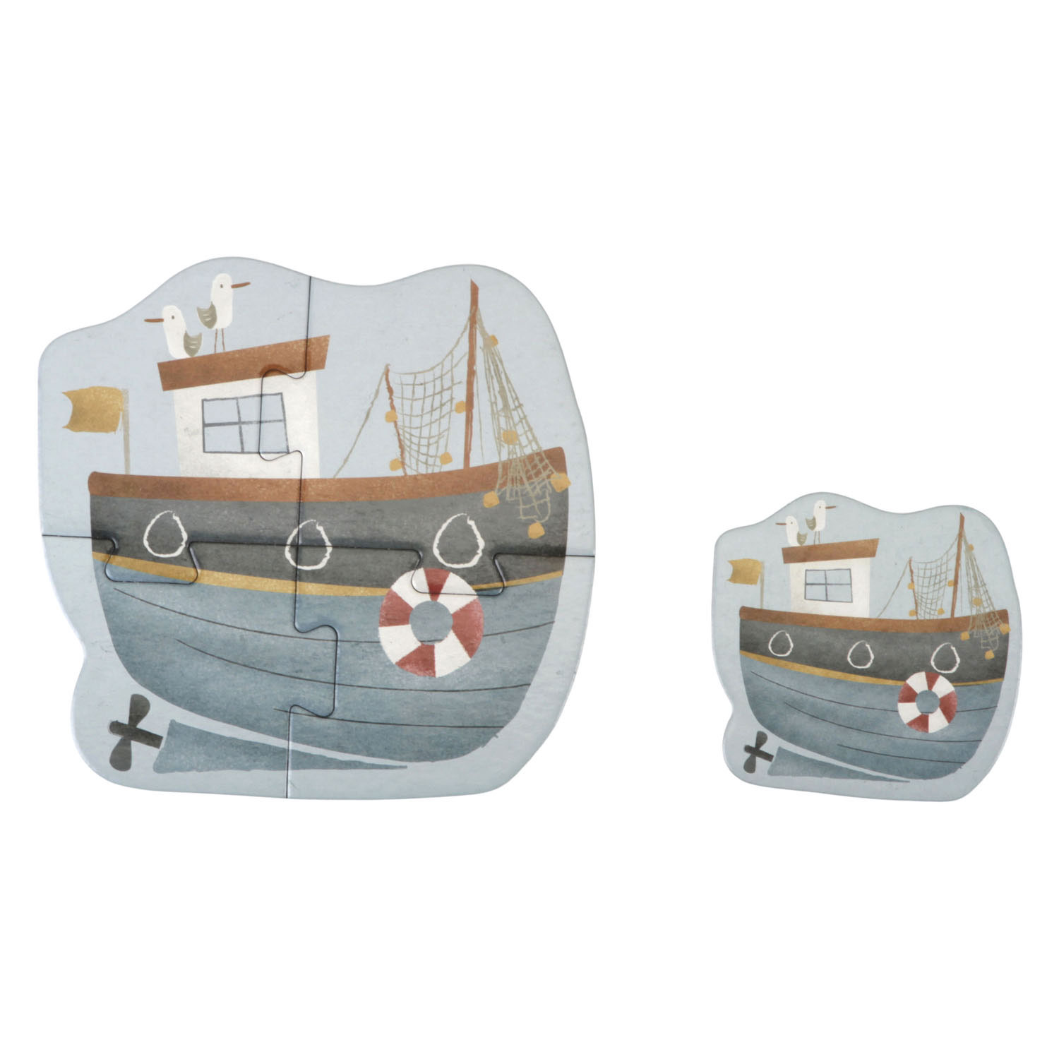 Little Dutch Vormenpuzzels Sailors Bay 6in1 FSC