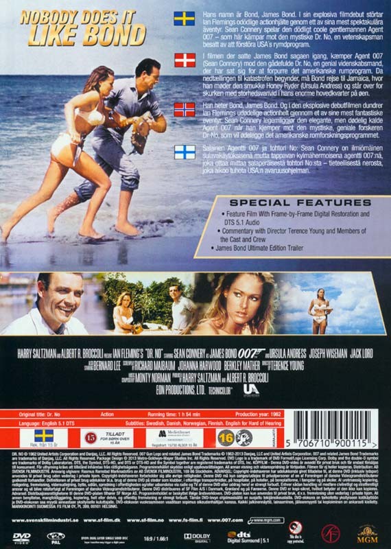 James Bond - Mission Drab/Dr. No - DVD