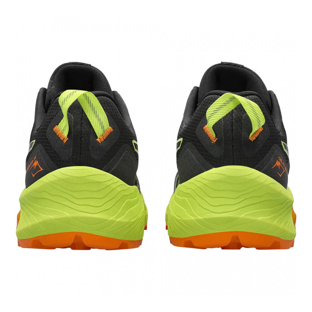 Asics GEL-TRABUCO 11 - Chaussures trail Homme black/neon lime