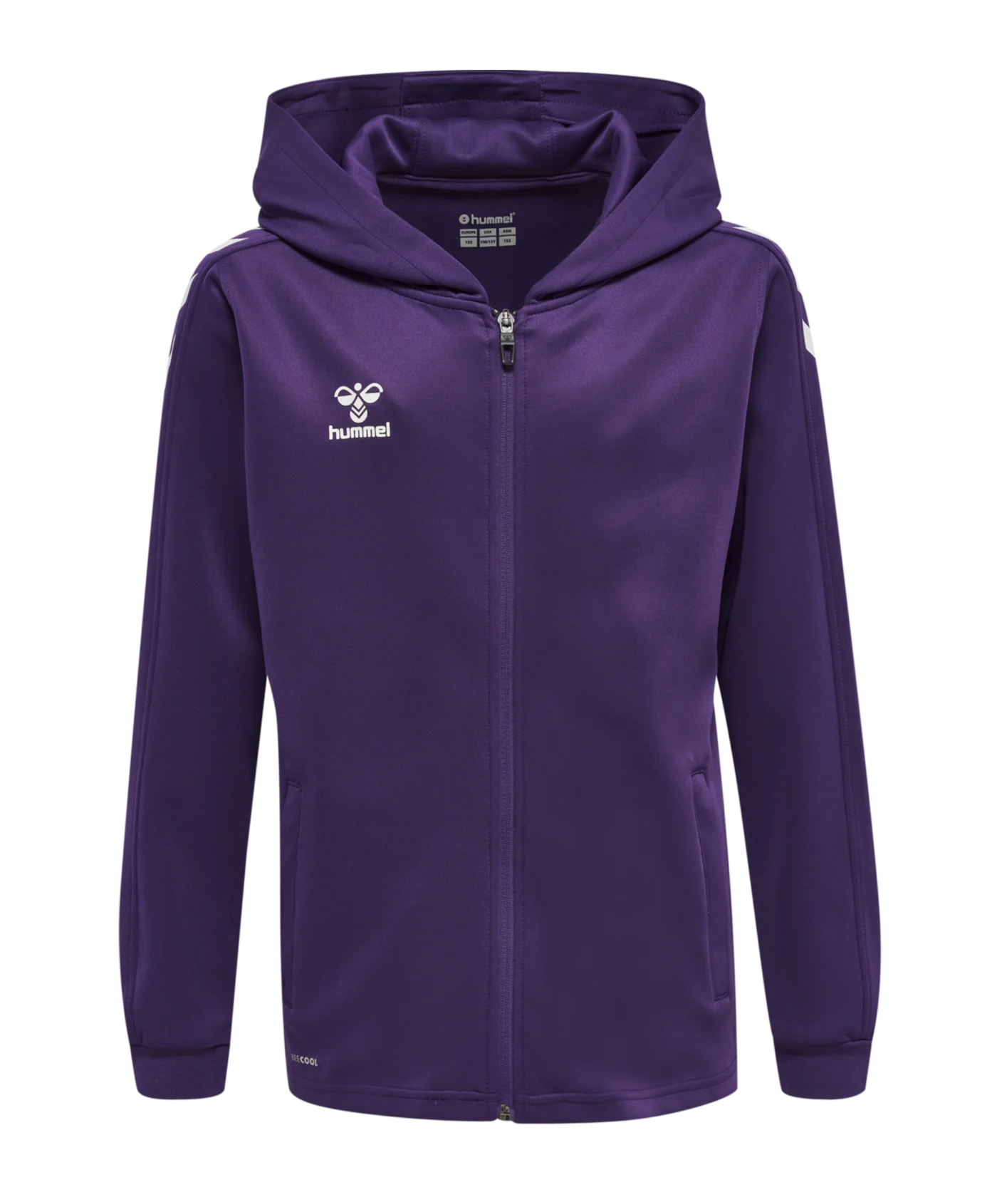 Hummel hmlCORE XK Kapuzenjacke Kids Lila F3332