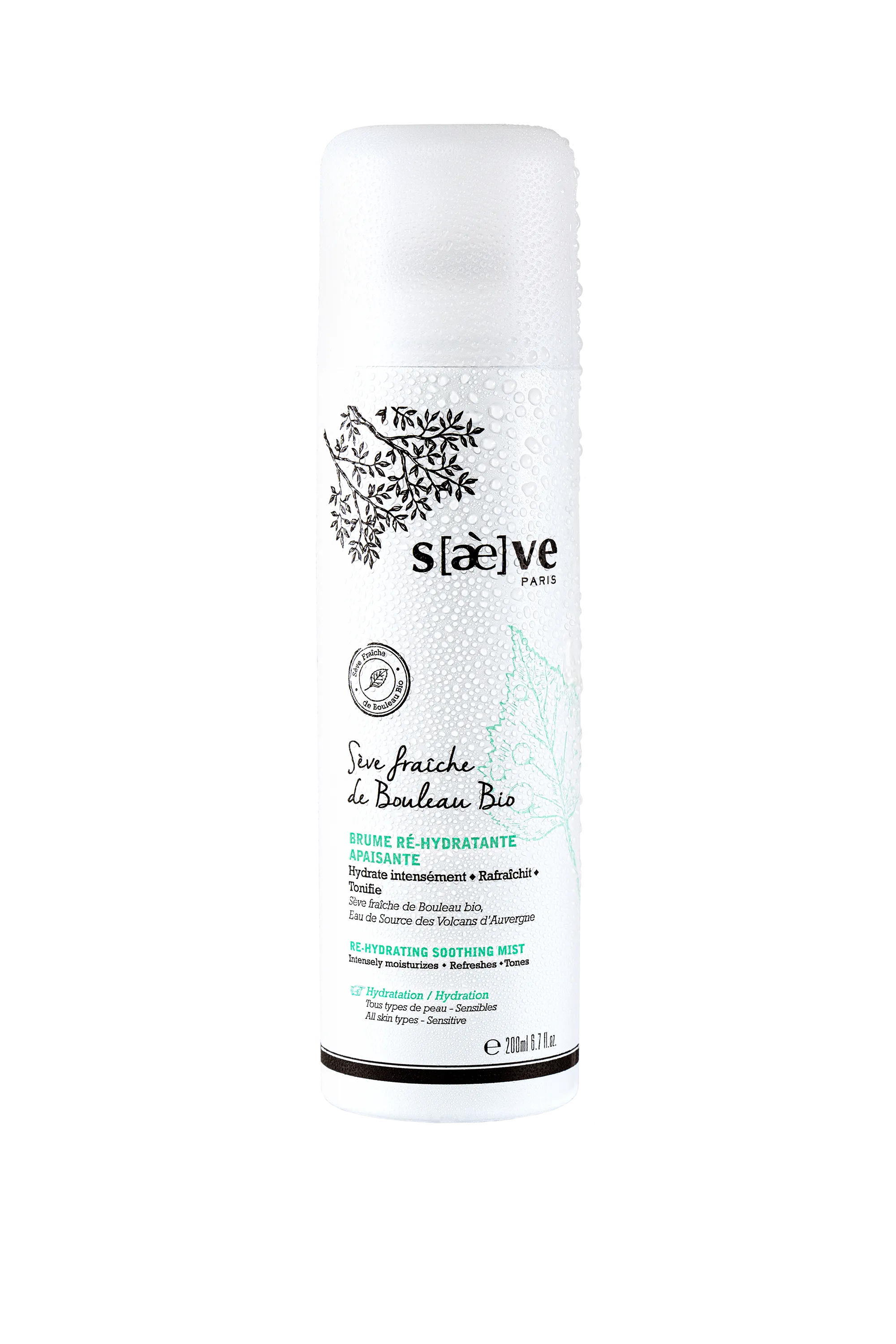 Saeve Brume ré-hydratante apaisante-200 ml
