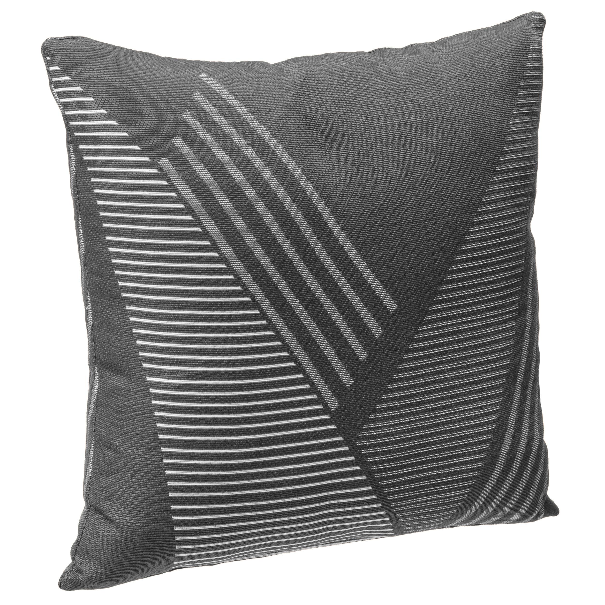 COUSSIN JACQUARD 40X40CM ARDOISE