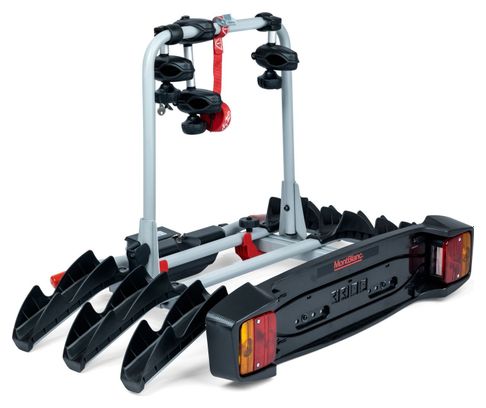 Porte-vélos plateforme sur boule d'attelage Tow Voyage Rapid 3 Bras pour 3 vélos