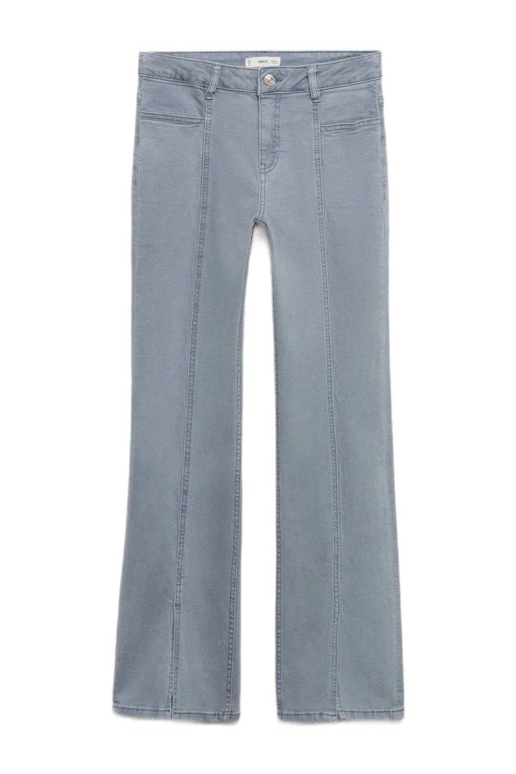 MANGO TEEN flared jeans light blue denim