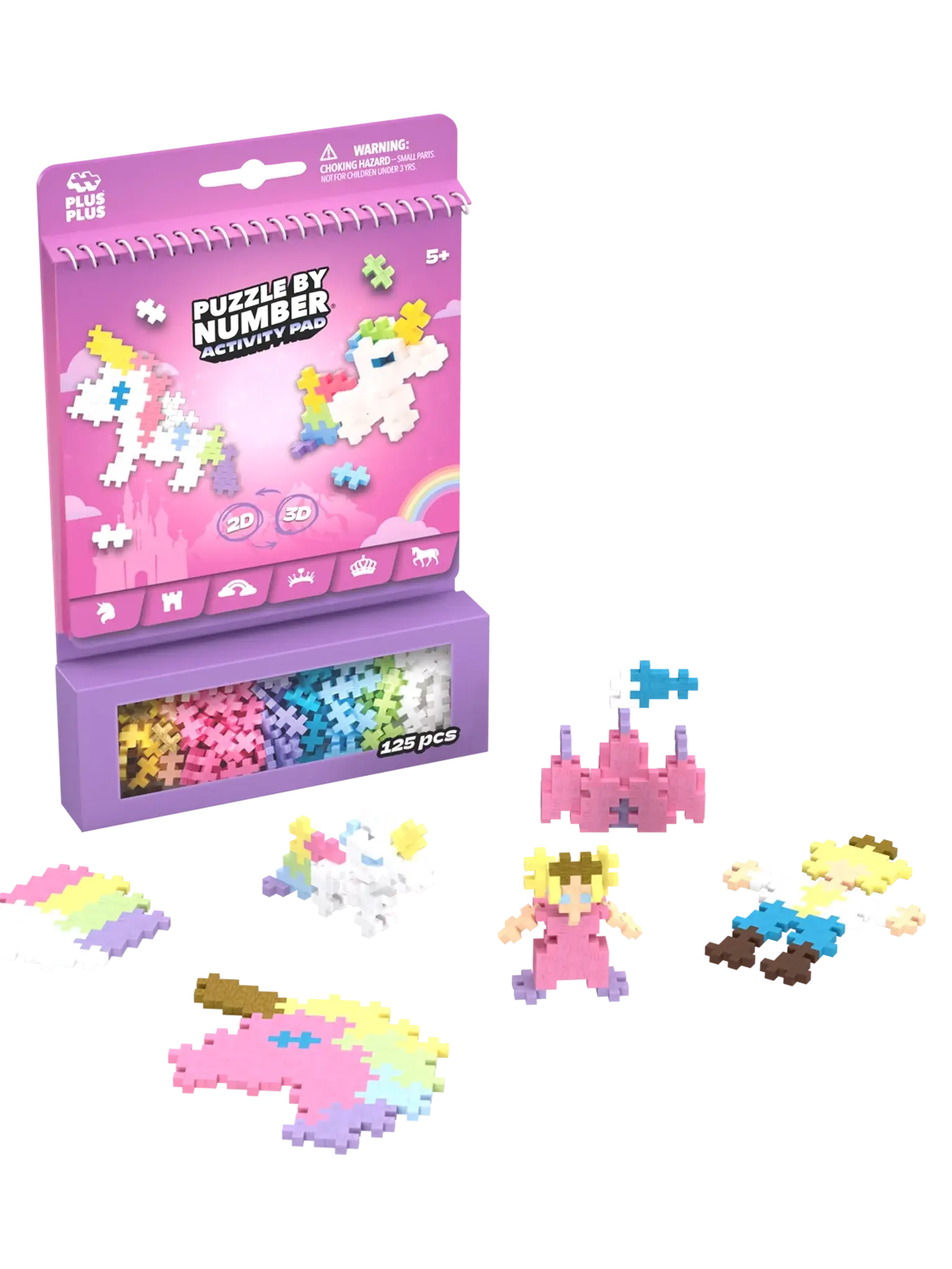 Plus Plus Activity Pad - Sprookjes ( 125 stukjes )