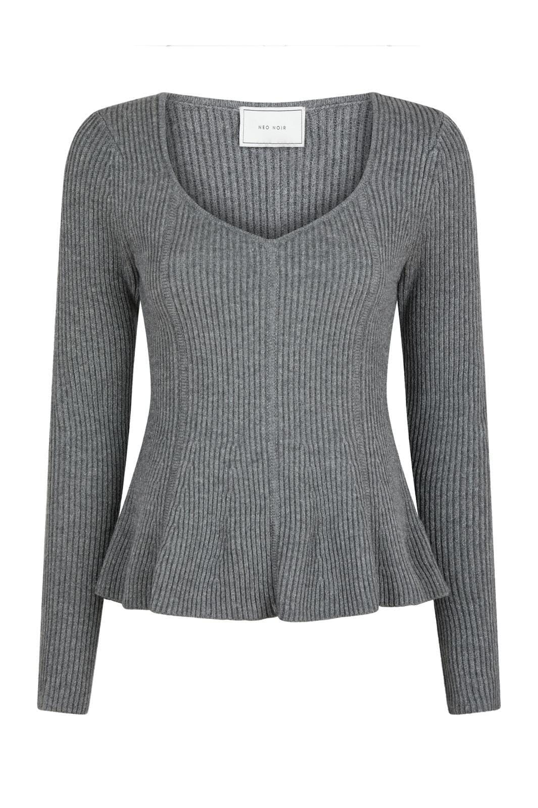 Neo Noir Sorene Knit Blouse