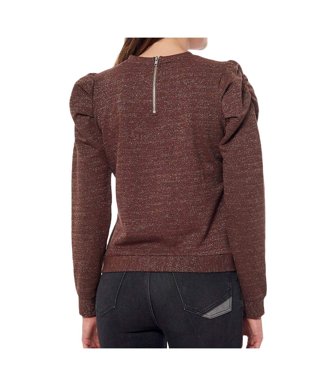 Pull Marron Femme Kaporal Flexi