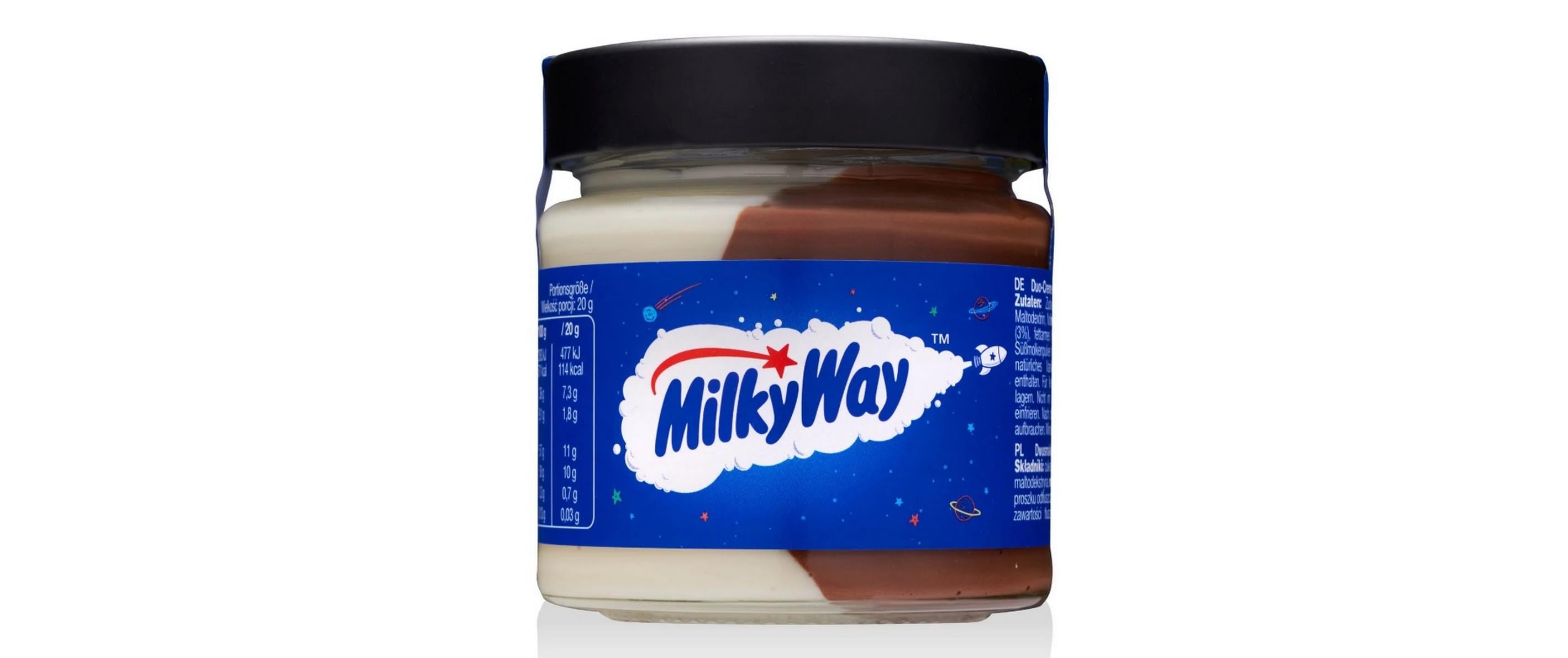 Brotaufstrich Milky Way 200 gBrotaufstrich