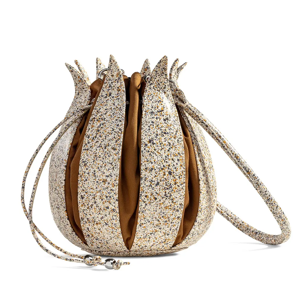 Tulip Classic Leather Splash - Brown Canvas
