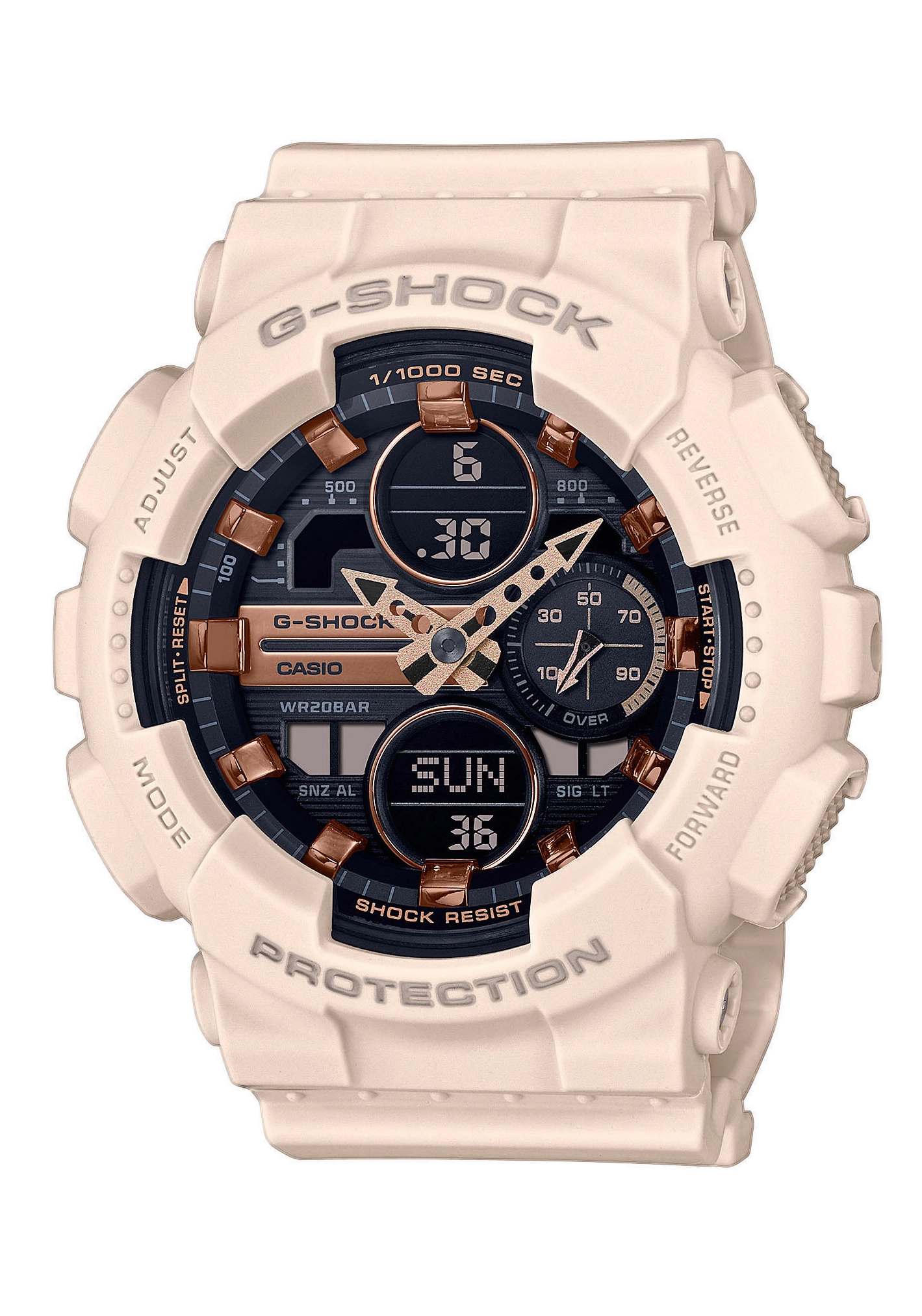 Casio G-Shock Women Outdooruhr Beige GMA-S140M-4AER